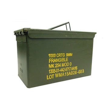 50 Cal Ammo Cans - Used - Clean Ammo Cans