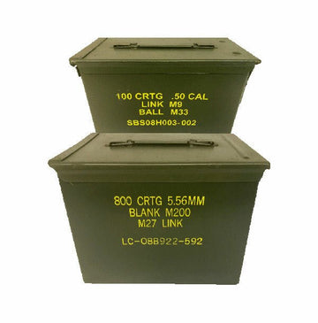 50 Cal and Fat 50 Cal Combo - Ammo Cans - ATOM Promotions