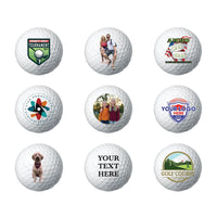 Custom & Personalized Callaway Golf Balls - Gift for all Occasions - Up to 3 Sides Printed 
