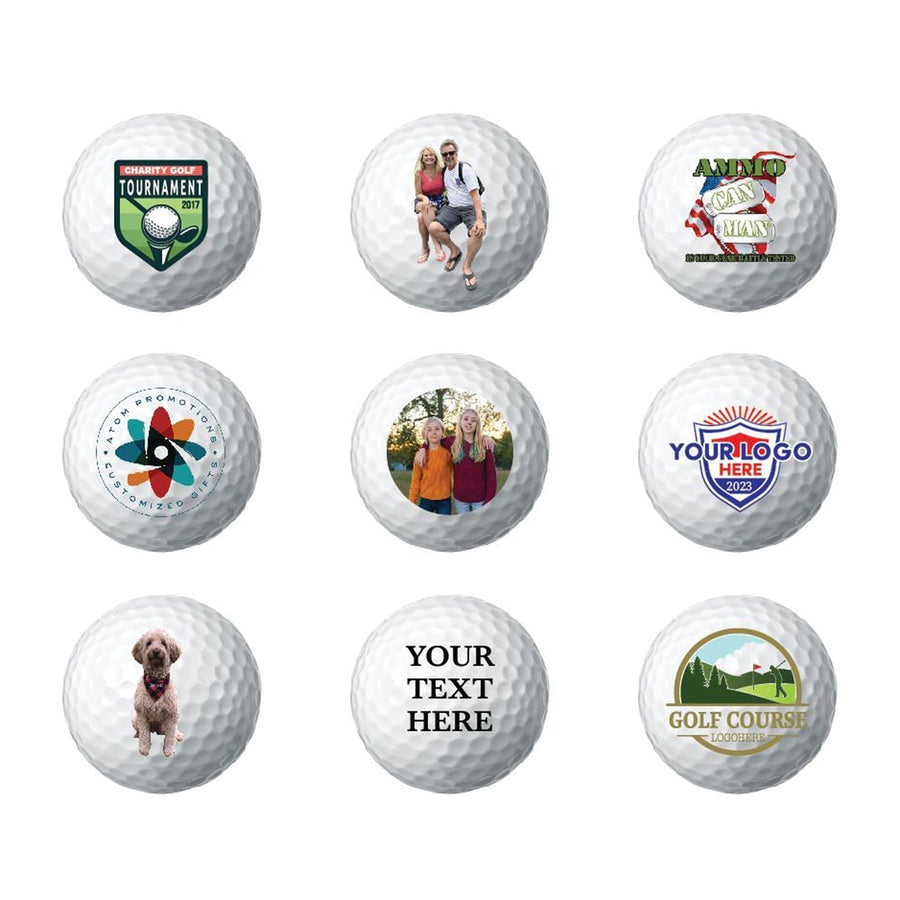 Custom & Personalized Nitro Golf Balls - ATOM Promotions