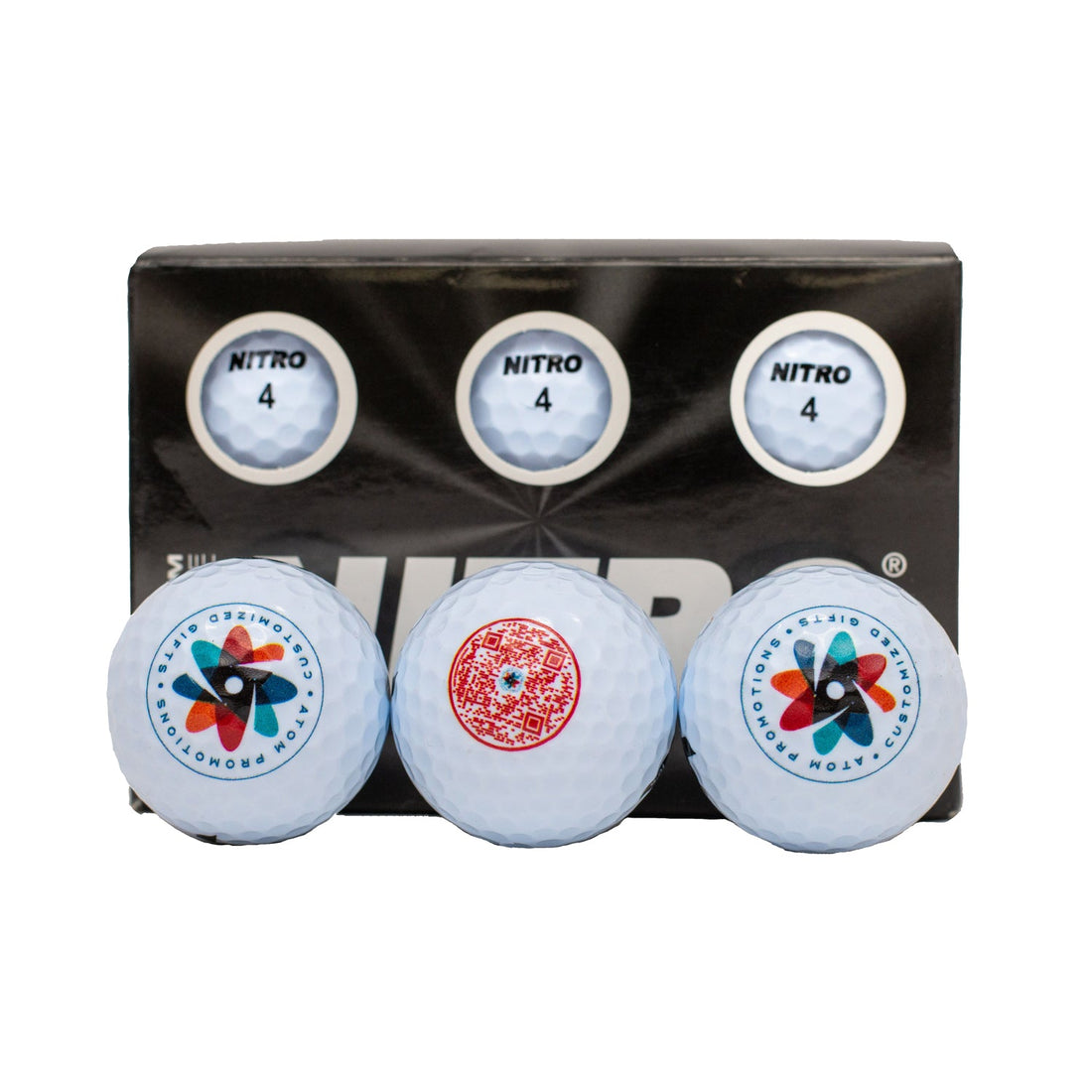 Custom & Personalized Nitro Golf Balls - Gift for all Occasions - ATOM Promotions