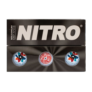 Custom & Personalized Nitro Golf Balls - Gift for all Occasions - Up to 3 Sides Printed 
