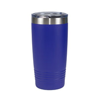 Laser Engraved Purple- Initial and Name - 20 oz. Tumbler - 17 Colors! - ATOM Promotions