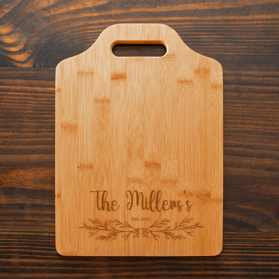 Personalized Laser Engraved Bamboo Cutting Boards - ATOM Promotions