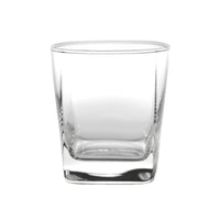 Laser Engraved "INITIAL AND NAME" Cube 10 oz. Rocks/Old Fashioned Glass - ATOM Promotions