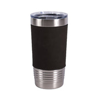 Personalized Laser Engraved Leatherette - INITIALS - 20 oz. Tumbler Promotions