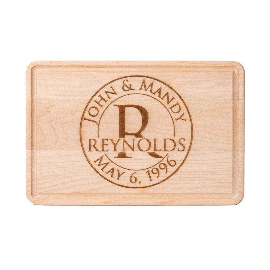 Personalized Laser Engraved Small Maple Cutting Boards - ATOM Promotions