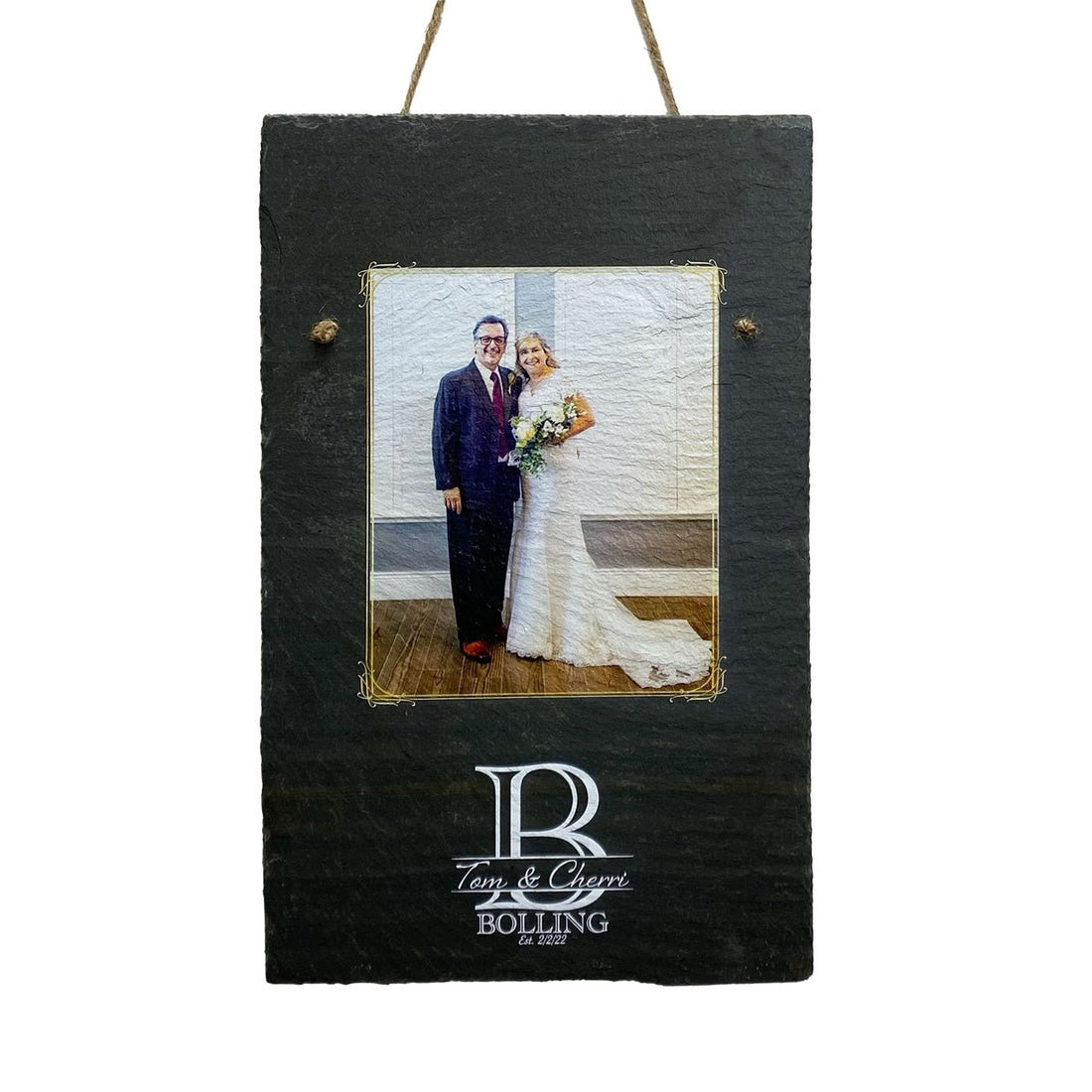 Personalized UV Printed Image (Portrait Format) and Text on 9.75"x15.75" 