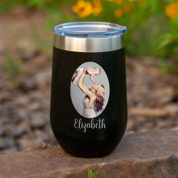 Personalized UV Printed - YOUR IMAGE - 16 oz. Tumbler - 17 Colors! - ATOM Promotions