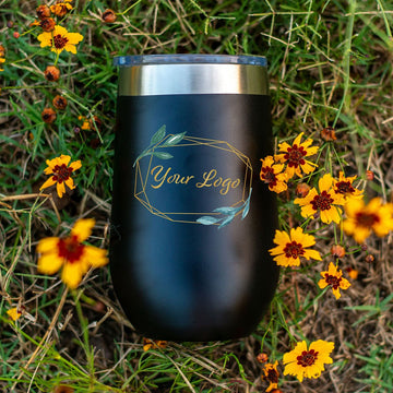 Personalized UV Printed - YOUR LOGO - 16 oz. Tumbler - 17 Colors! - ATOM Promotions
